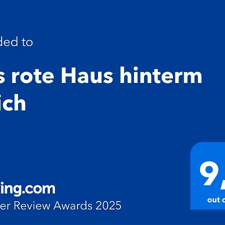 Rote Haus Hinterm Deich Prázdninový dům Simonsberg